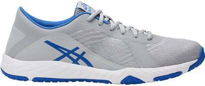 

Asics Defiance X Men's Training and Gym Shoes, Mid Grey/Directoire Blue/White - 12 US Walking Shoes For Men(Grey, Blue