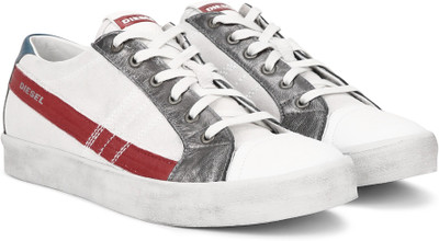 

Diesel D-VELOWS D-STRING LOW Sneakers For Men(Off White, H6616