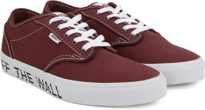 

Vans Atwood Sneakers For Men(Burgundy, White, Red