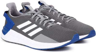

ADIDAS QUESTAR RIDE Running Shoes For Men(Grey, Blue, Grethr/ftwwht/grefou
