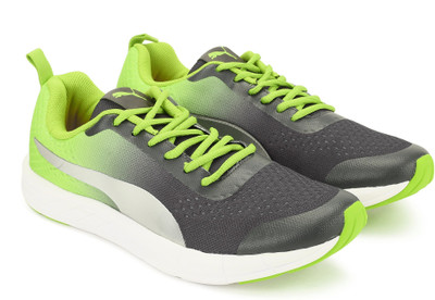 

Puma Radiance IDP Running Shoes For Men(Multicolor, Dark shadow-limepunch