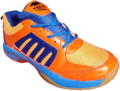

Port ELYEONTIOUS Badminton Shoes For Men(Orange