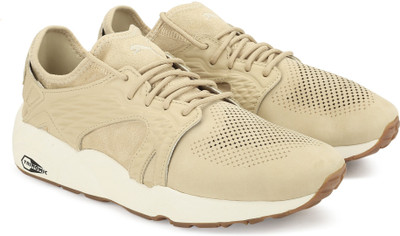 

Puma Blaze Cage Sandstorm Sneakers For Men(Beige, Safari-whisper white