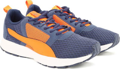 

Puma Deng IDP Running Shoes For Men(Blue, Blue indigo-vermillion orange