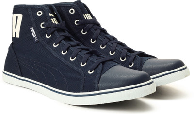 

Puma Streetballer Mid IDP Sneakers For Men(Blue, Peacoat-puma white
