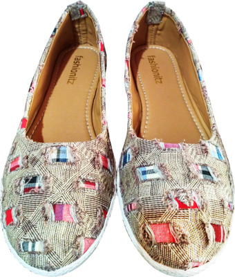 

Fashionitz Canvas Shoes For Women(Brown