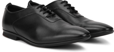 

Clarks Kinver Lace Black Leather Lace Up For Men(Black