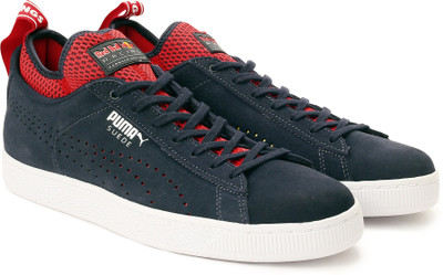 

Puma RBR Suede Sneakers For Men(Blue, Night sky-freesia-chinese red