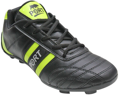 

Port NEVBLCOK Football Shoes For Men(Black, Green