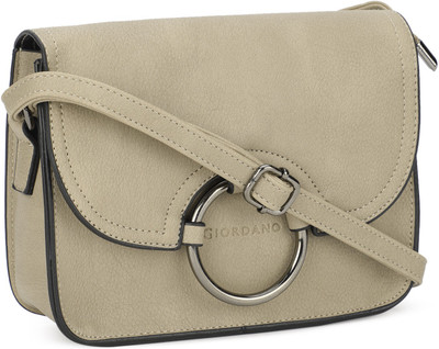 

Giordano Women Formal Beige PU Sling Bag