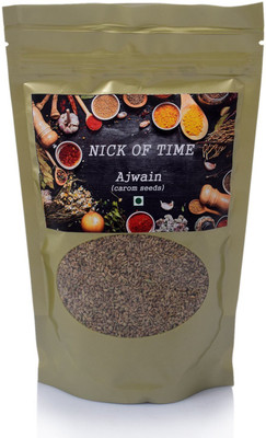 

Nick Of Time Ajwain (carom seeds) sourced from Jhunjunu, Rajasthan(400 g)