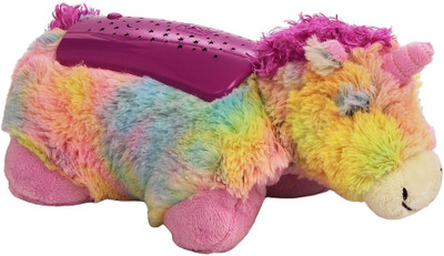 

Pillow Pets Dream Lites Rainbow Unicorn Kids Toys - 13.8 cm(Multicolor)