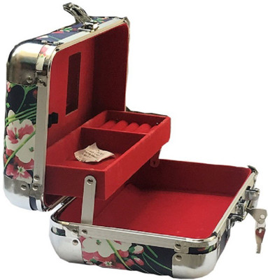 

funda traders fundatraders storage box for makeup or jewellery items Vanity Box(multi colour)