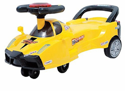 

A+B Car Non Battery Operated Ride On(Yellow)