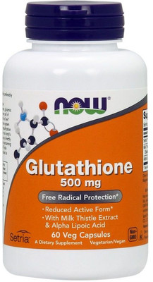 

Now Foods Glutathione 500 mg,60 Veg Capsules(60 No)