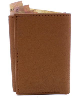 

NIetz Men Tan Artificial Leather Wallet(4 Card Slots)