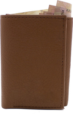 

NIetz Men Tan Genuine Leather Wallet(4 Card Slots), Brown