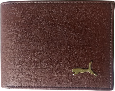 

Puma Boys Casual Brown Artificial Leather Wallet(4 Card Slots)