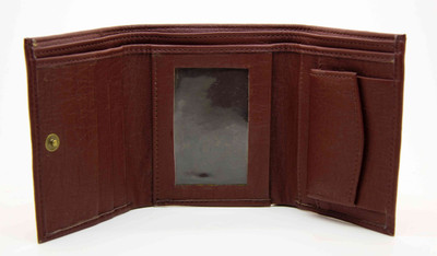 Tony Brown Men Tan Genuine Leather Wallet(4 Card Slots)