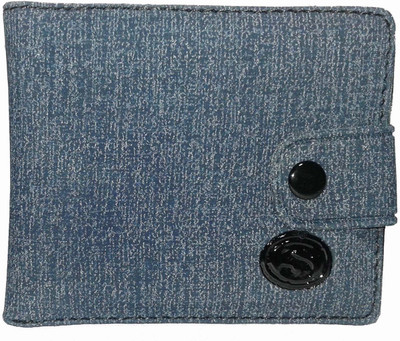 

DIVYA INDIA Boys Blue Denim Wallet(6 Card Slots)