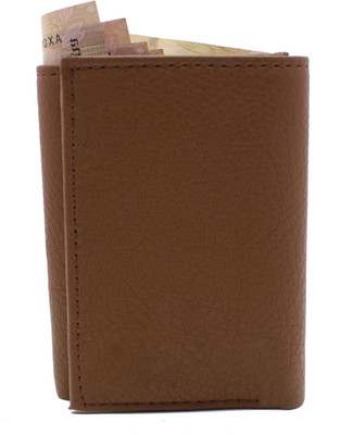 

NIetz Men Tan Genuine Leather Wallet(4 Card Slots), Brown