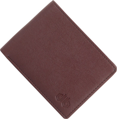

Designer Bugs Men Brown Artificial Leather Wallet(7 Card Slots)