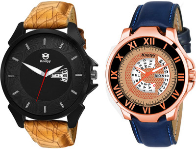 

Knotyy KNTYM23-M15 Day and Date Watch - For Men