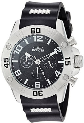 

Invicta Black4998 Invicta Men's 'Pro Diver' Quartz Stainless Steel and Silicone Casual Watch, Color:Black (Model: 22696) Watch - For Men