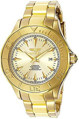 

Invicta Gold 5781 Invicta Men's 7039 Signature Collection Pro Diver Ocean Ghost Gold-Tone Automatic Watch Watch - For Men