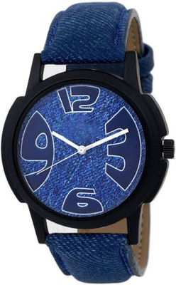 

Miss Perfect latest chronographi pattern attractive (blue) genuine leather belt watch for Men and Women Watch - For Boys & Girls Watch - For Men