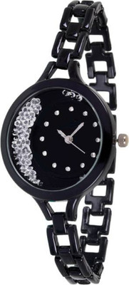 

Rage Enterprise New Stylish Movable Diamond Dial Belt Chin Belt Women Watch - For Girls