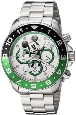 

Invicta white4941 Invicta Men's 'Disney Limited Edition' Quartz Stainless Steel Casual Watch, Color:Silver-Toned (Model: 24953) Watch - For Men