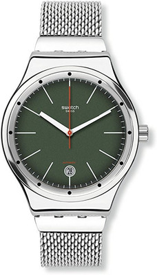 

Swatch green7608 Swatch Men's Irony YIS407GA Green Stainless-Steel Automatic Fashion Watch Watch - For Men