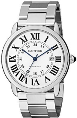 

Cartier Silver 9324 Cartier Men's W6701011 Ronde Solo Stainless Steel Watch Watch - For Men