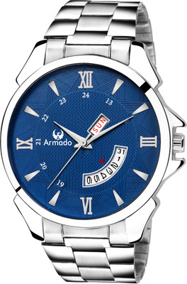 

Armado AR-301-BLU STYLISH DAY AND DATE Watch - For Men