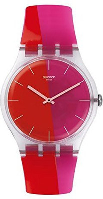 

Swatch Red5997 Swatch Men's New Gent SUOK117 Multi Silicone Swiss Quartz Watch Watch - For Men