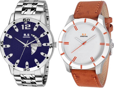 

R S Original RSO-3119 DAY AND DATE BLUE WATCH FOR MEN Watch - For Men