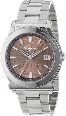 

Salvatore Ferragamo Brown5532 Salvatore Ferragamo Men's FF3050013 "1898" Stainless Steel Watch Watch - For Men