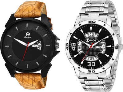 

Knotyy KNTYM23-M07 Day and Date Watch - For Men
