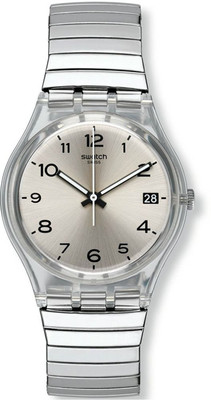 

Swatch silver8799 Swatch Silverall Stainless Steel Unisex Watch GM416A Watch - For Men & Women