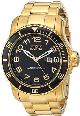 

Invicta Black4596 Invicta Men's 15346 Pro Diver Analog Display Japanese Quartz Gold Watch Watch - For Men