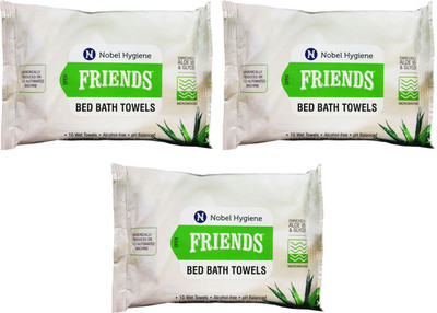 

Friends BED BATH TOWELS, 10 Pcs PACK, SET OF 3 PACKS.(30 Pieces)