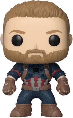 

Funko Avengers: Infinity War: Captain America Vinyl Bobble-Head(Multicolor)