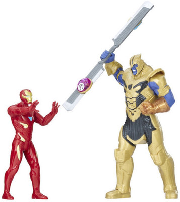 

Hasbro Avengers Infinity War Iron Man Vs Thanos Battle Set(Multicolor)