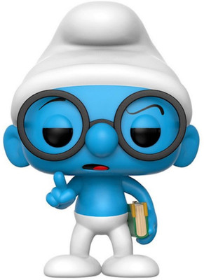 

Funko The Smurfs: Brainy Smurf Pop! Vinyl Figure(Blue)