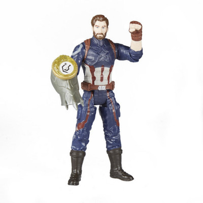 

Hasbro Avengers Infinity War: Captain America 6-Inch Basic Figure(Multicolor)