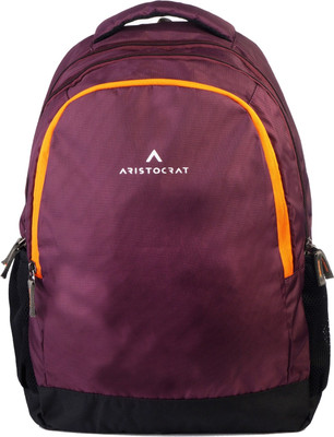 Aristocrat A3 Laptop Backpack (Wine) 19.6 L Laptop Backpack(Maroon)