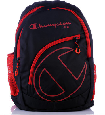 

Champion by Big Bazaar D4 Backpack (Black) 19.2 L Backpack(Black, Red)