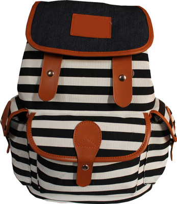 Damit DB18 10 L Backpack(Black, White)