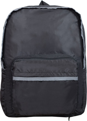 Big Bazaar Foldable Backpack (Black 